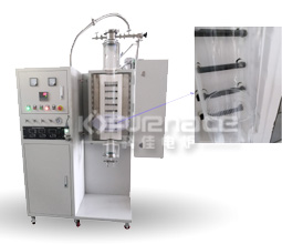 Customized fluidized bed CVD system